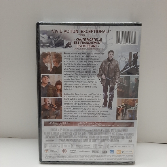 🍒4 for $20🍒 New - Deadfall Bilingual DVD Movie - Picture 3 of 5